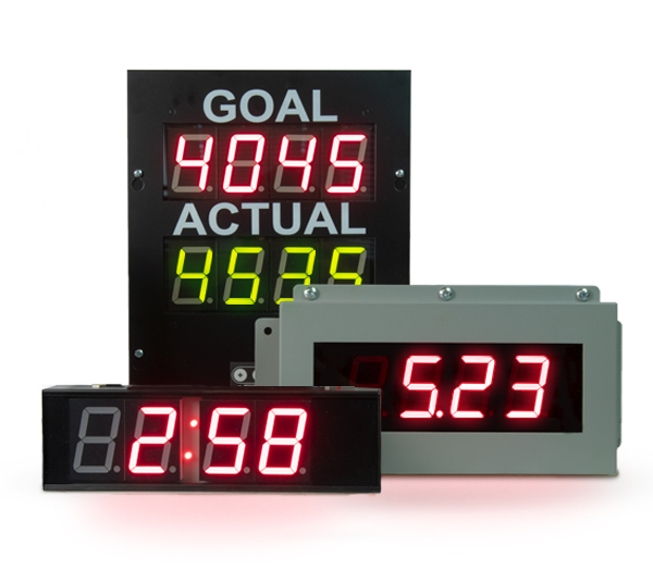 LED Production Timers & Counters